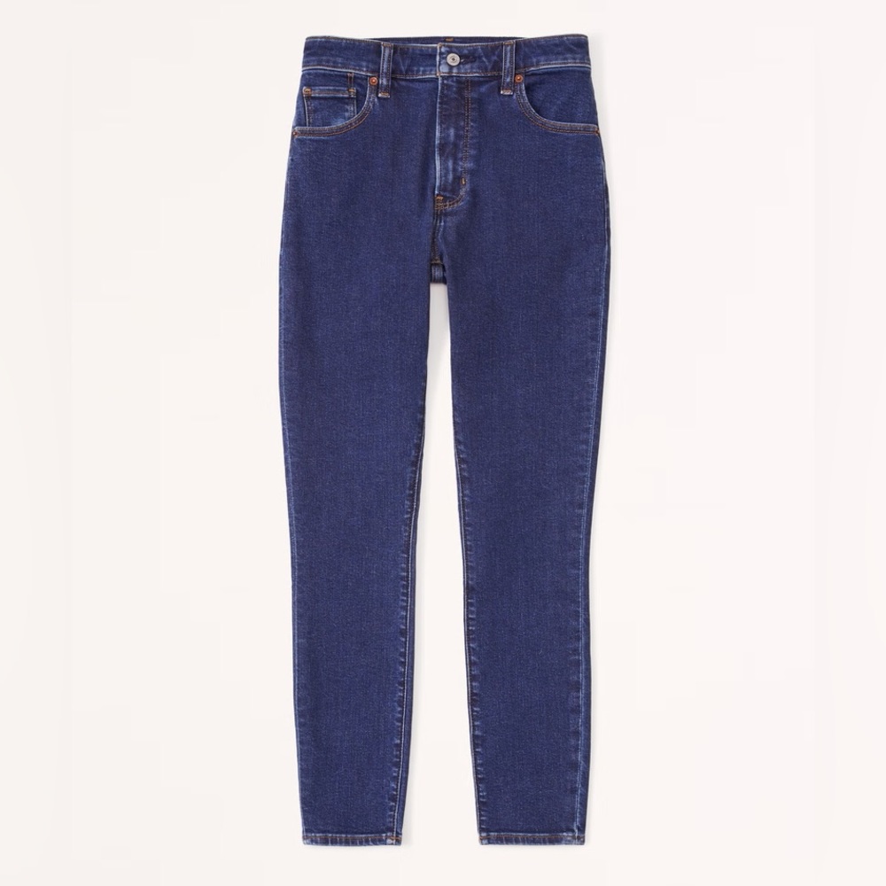 BRAND NEW Abercrombie & Fitch High Rise Super Skinny Ankle Jean